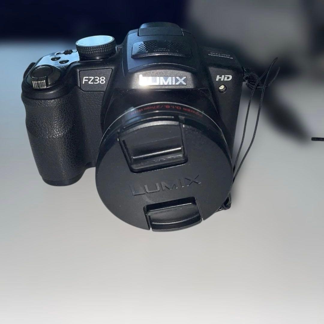 2/7迄★LUMIXカメラ DMC-FZ38 充電器 ソフトケース SDカード付