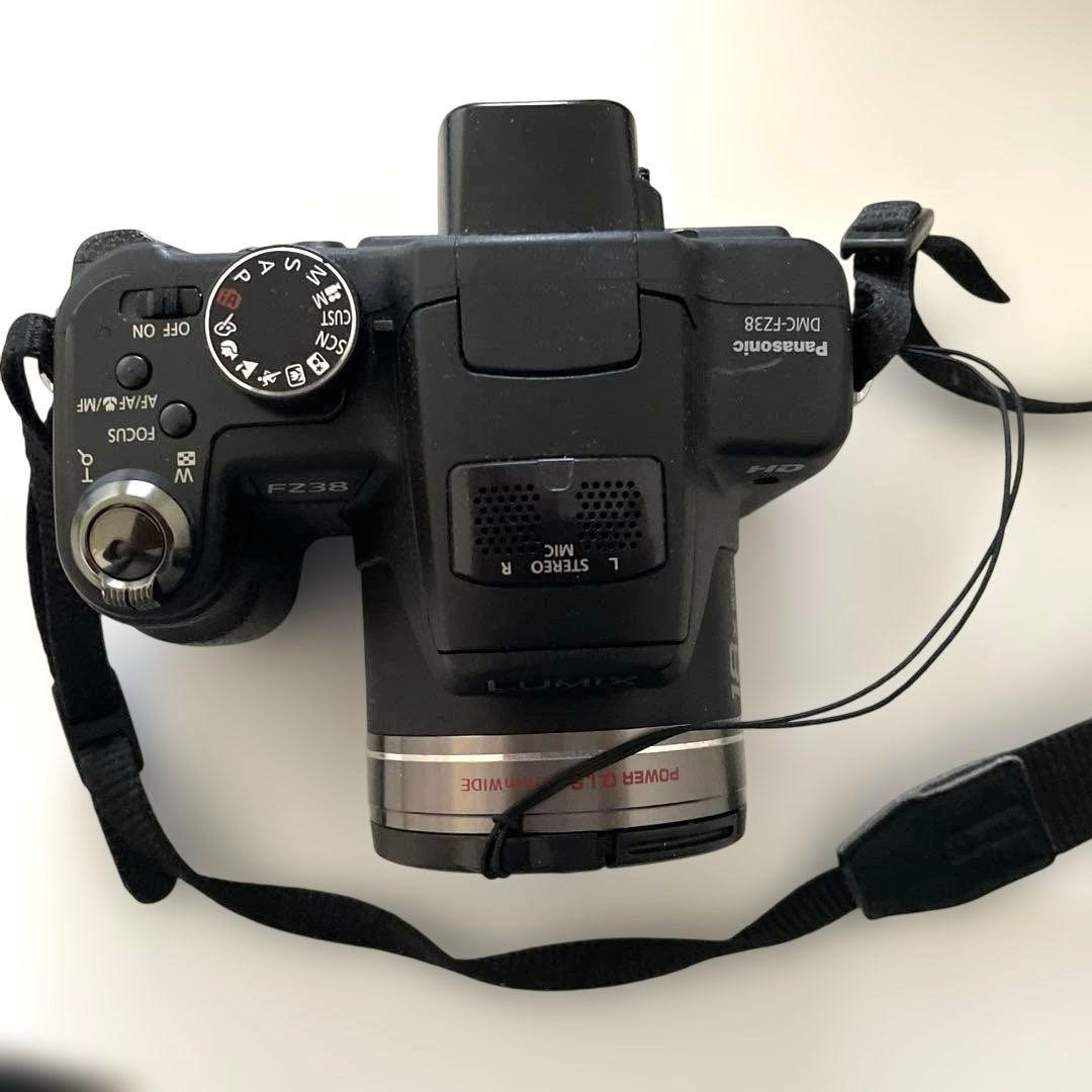 2/7迄★LUMIXカメラ DMC-FZ38 充電器 ソフトケース SDカード付
