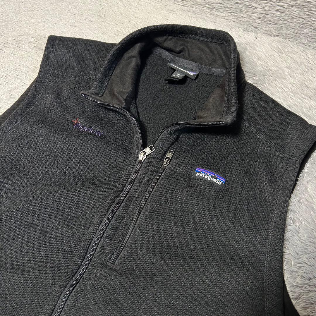 patagonia パタゴニア　ニットベスト　企業ロゴbigelow XXL