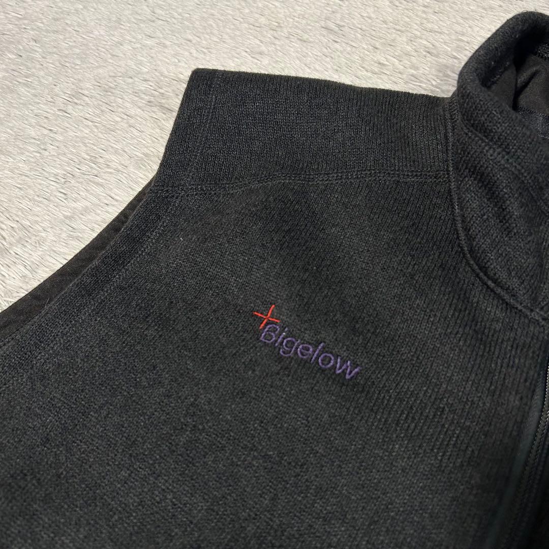 patagonia パタゴニア　ニットベスト　企業ロゴbigelow XXL