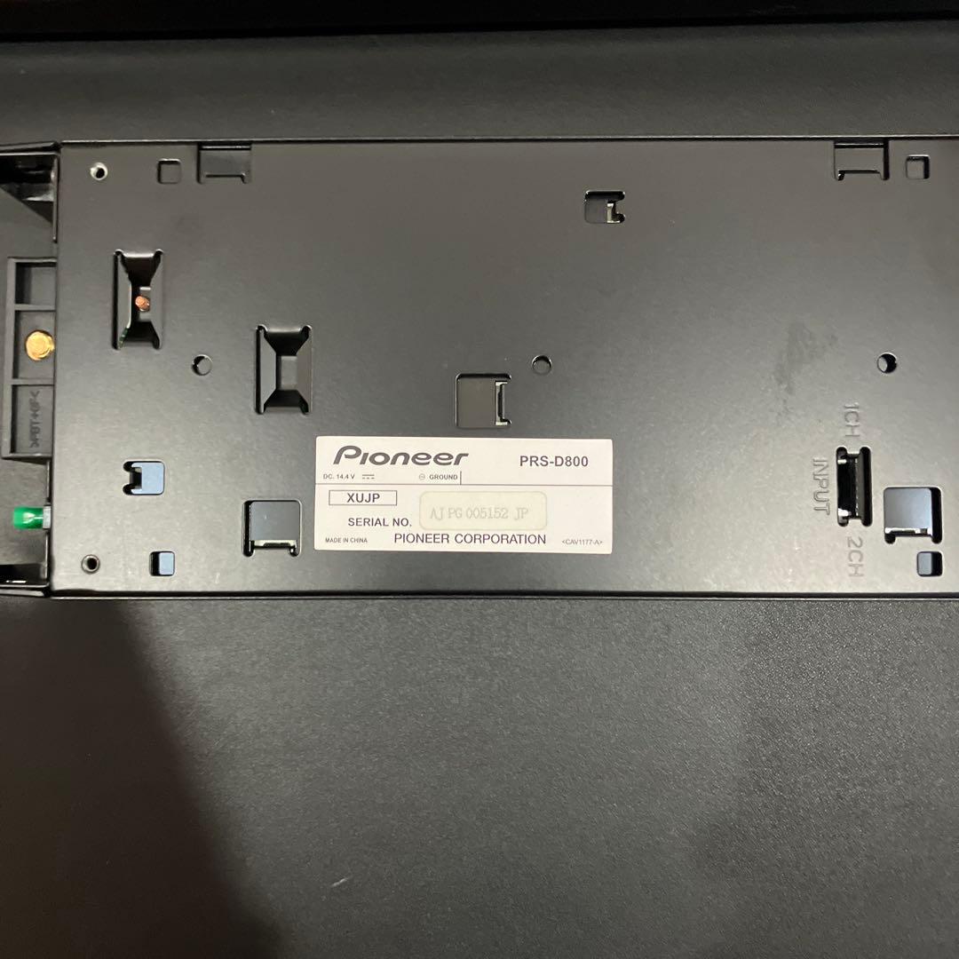 Pioneer PRS-D800 carrozzeria 2chアンプ
