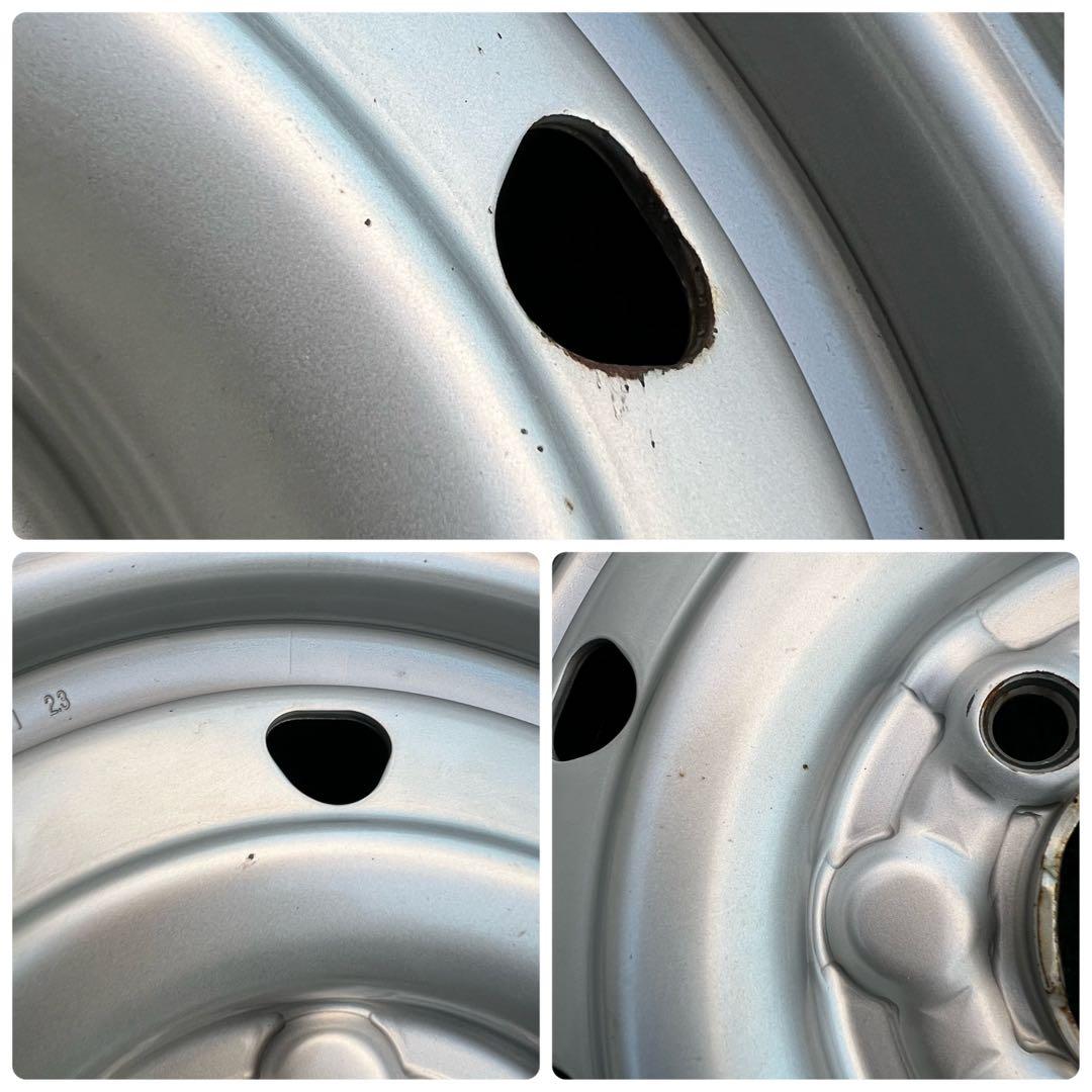 165R13 6PR LT 2022年製造 旧プロボックス ホイールセット2本①