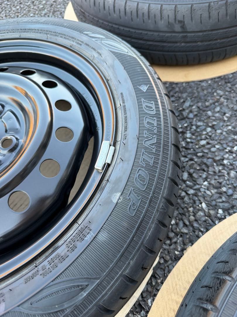 155/65R14 [2/2] 14インチ スチールホイール 2分割の内の2本