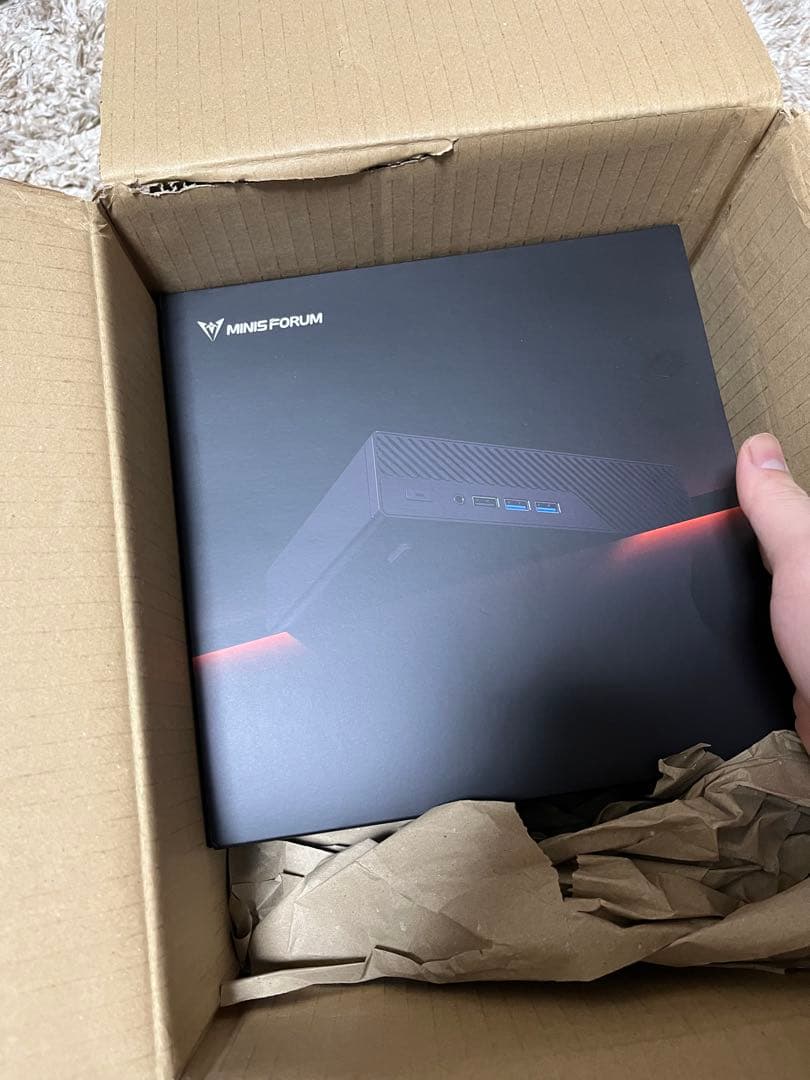 ミニPC WORK STATION MINIPC Ryzen7 8700G RAM32GB