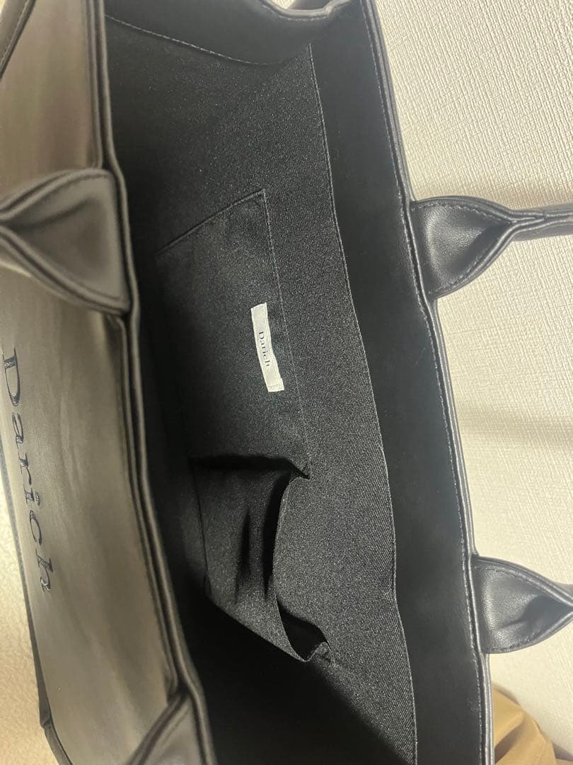 Darich ロゴレザートートバッグ黒