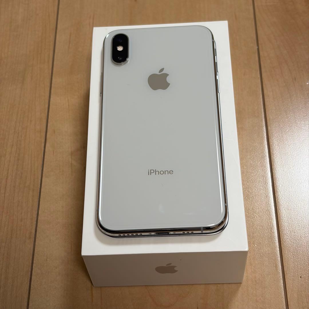 Apple iPhone XS シルバー 64GB 箱付き