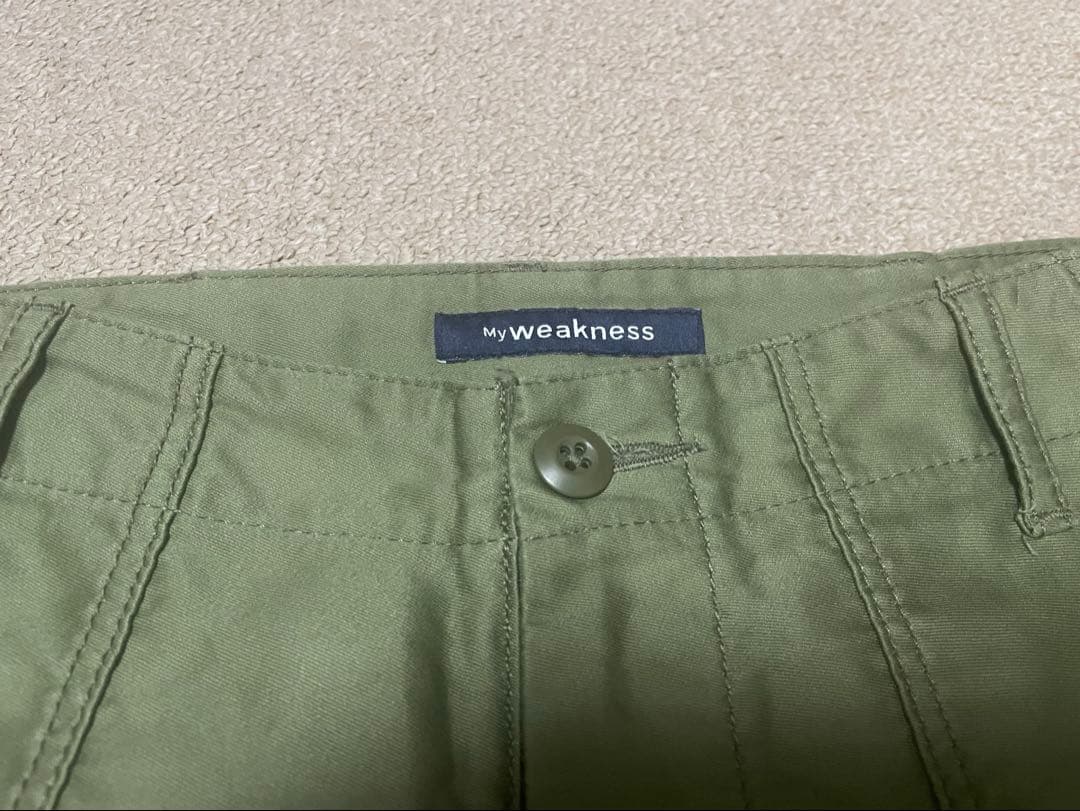 ともさかりえさんmyweakness オリーブグリーン ワークパンツMサイズ