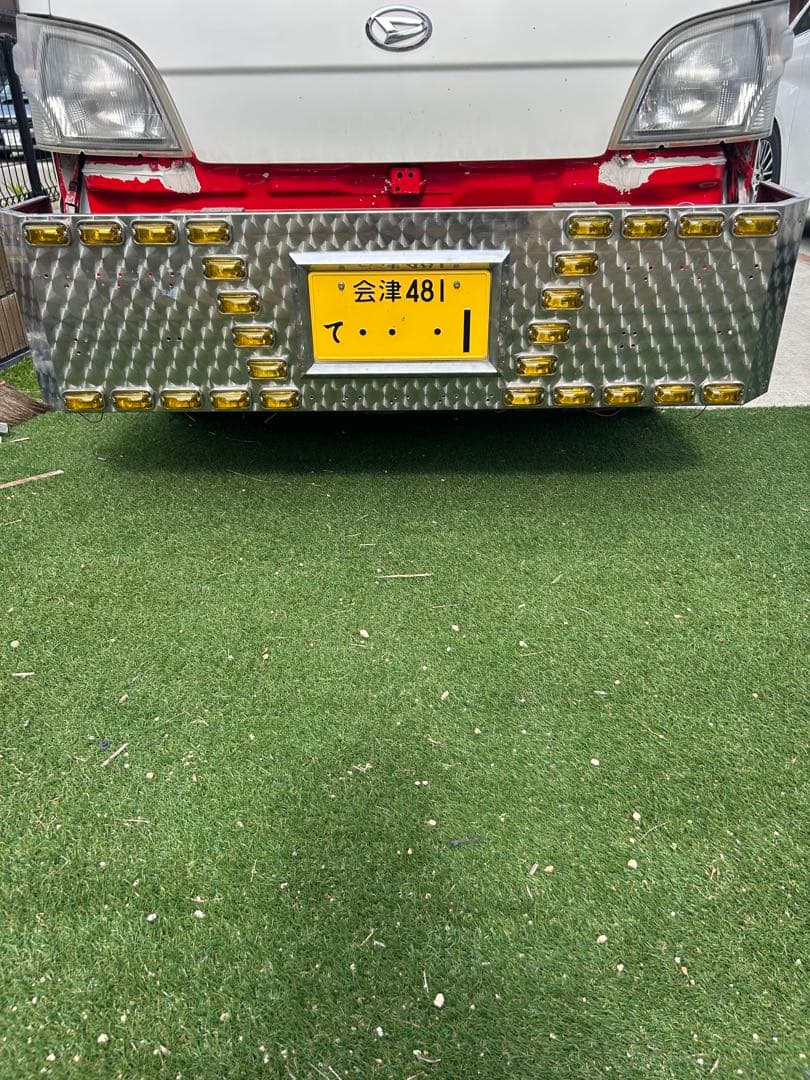 軽トラ　デコトラ　フロントウロコバンパー