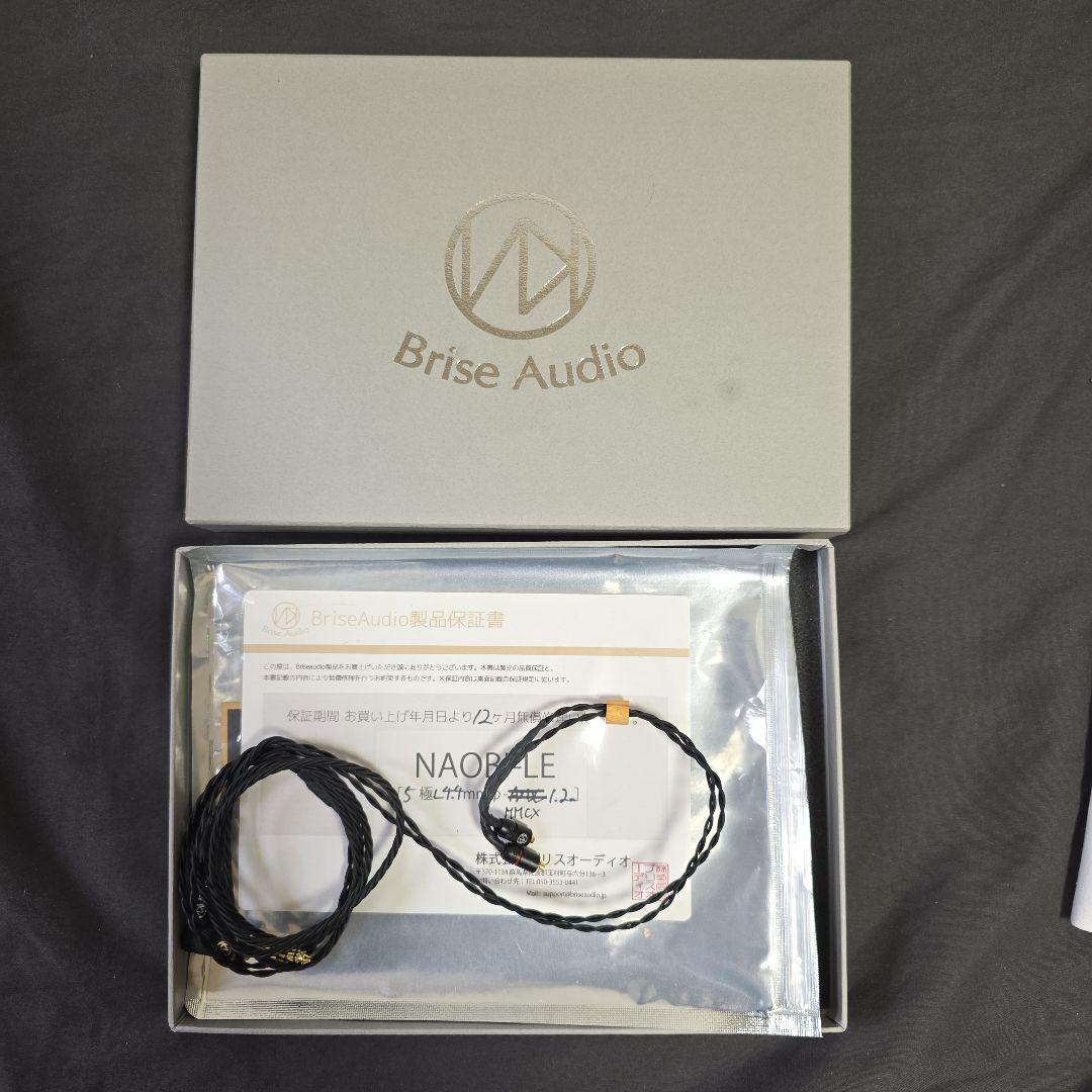 Brise Audio NAOBI-LE リケーブル 4.4mm mmcx