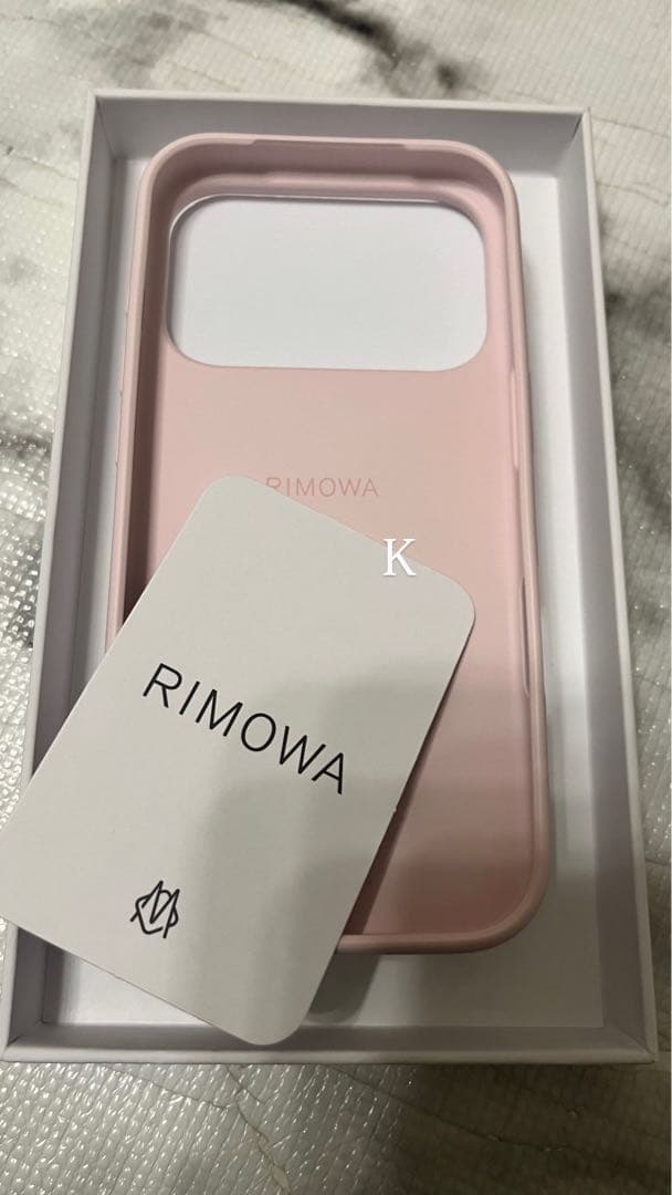 RIMOWA iPhone17Pro MagSafeケース バレリーナピンク