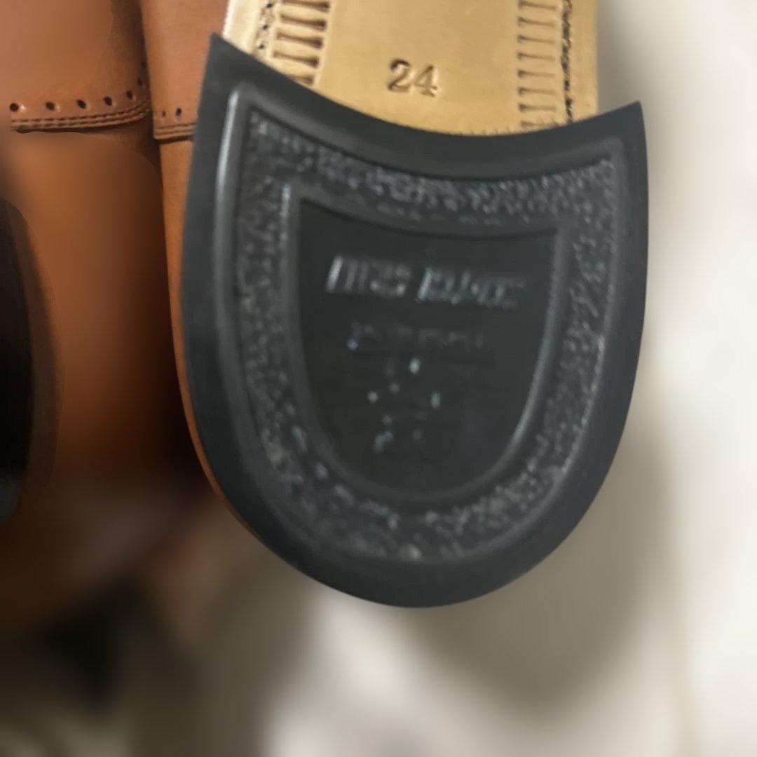 箱付未使用品　スコッチグレイン F756 24㎝/E DBR