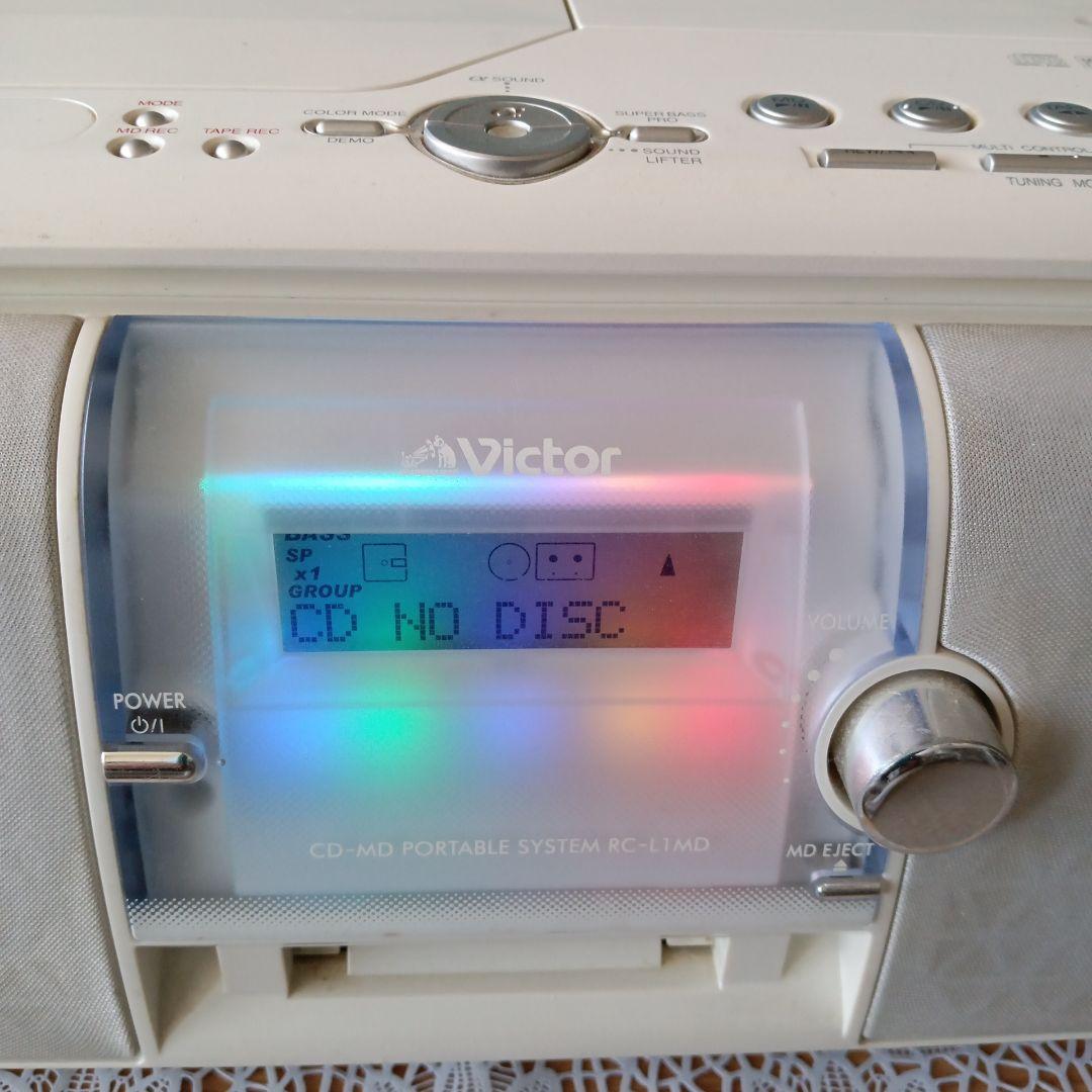 CD/MD/テーププレイヤー(Victor)