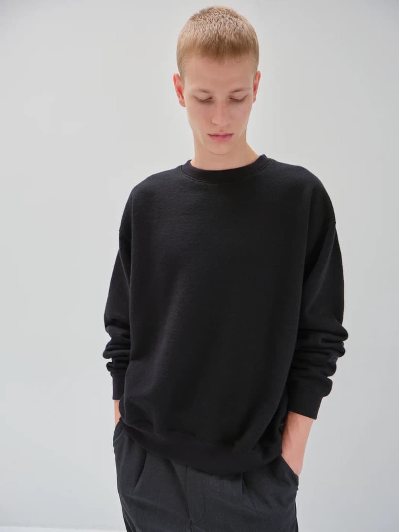 cash & barba ベビーソモウフリース クルー Black 1 新品