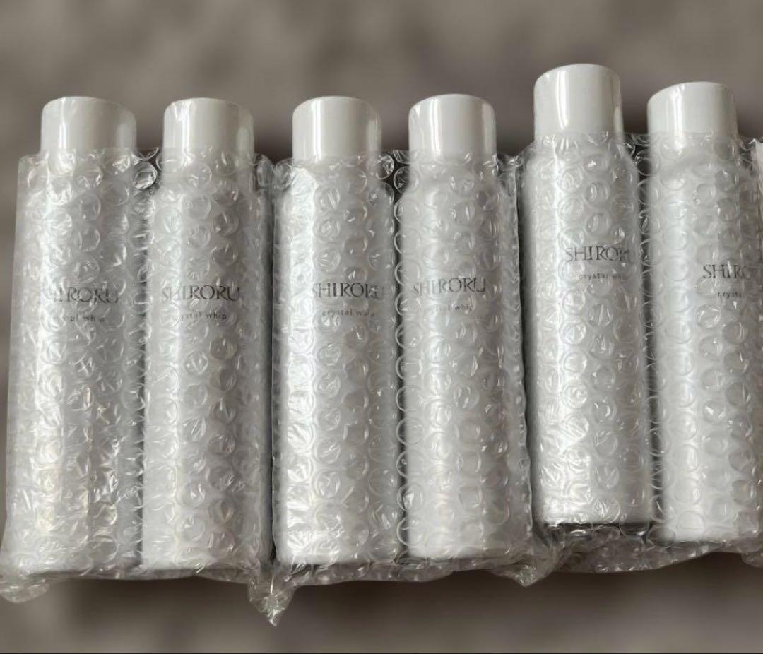 SHIRORUクリスタルホイップ120g×6本