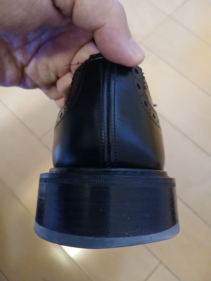 Tricker's ブラック ドレスシューズ 9.5 28cm