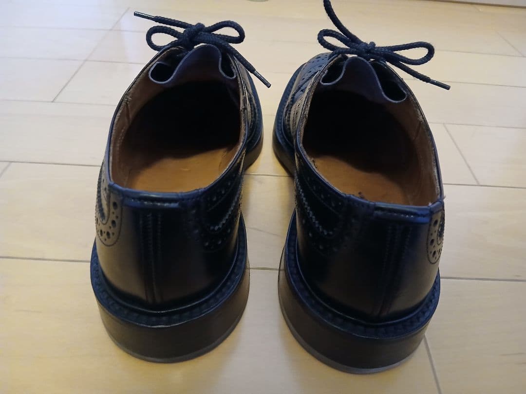 Tricker's ブラック ドレスシューズ 9.5 28cm