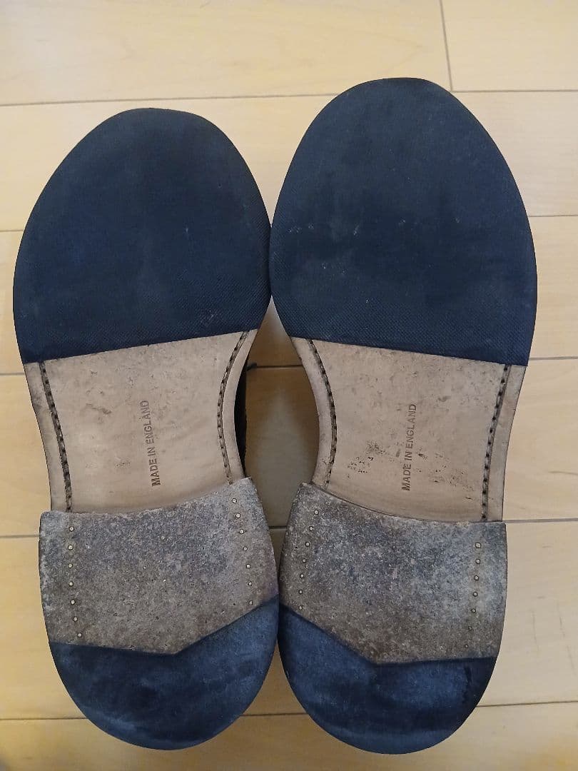 Tricker's ブラック ドレスシューズ 9.5 28cm