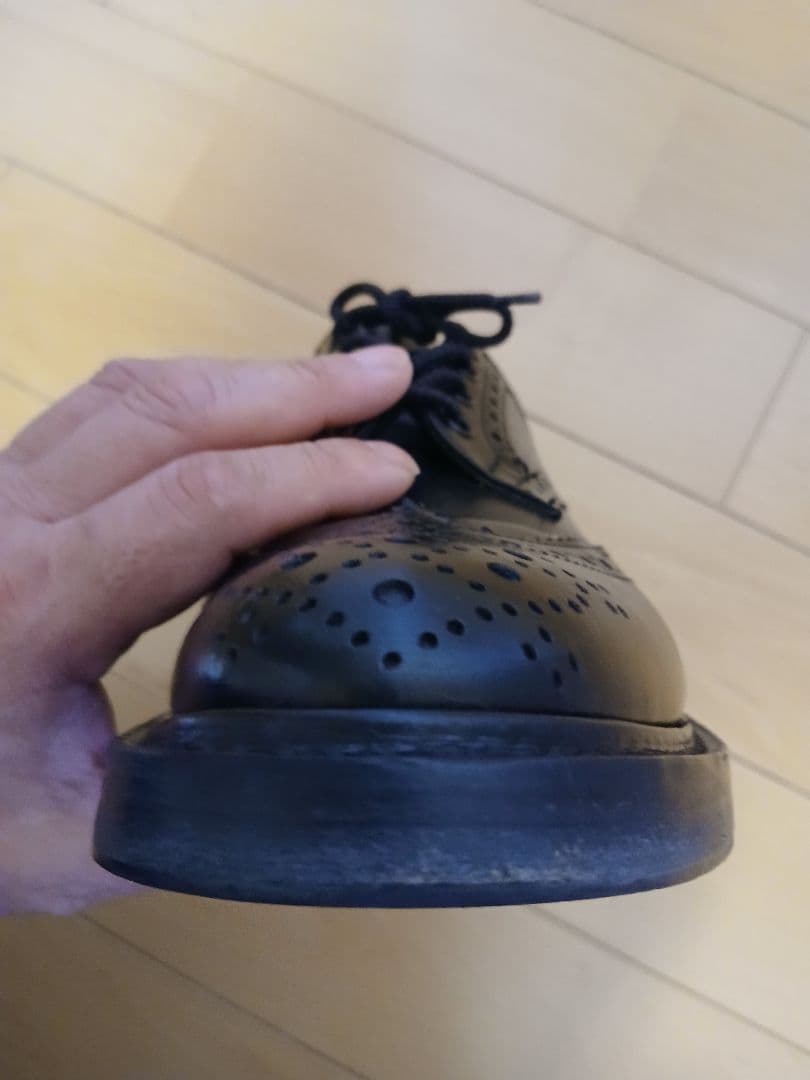 Tricker's ブラック ドレスシューズ 9.5 28cm