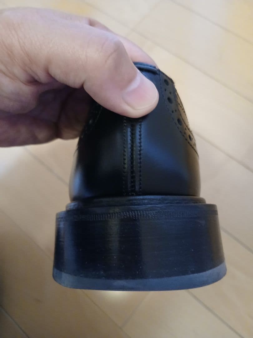 Tricker's ブラック ドレスシューズ 9.5 28cm