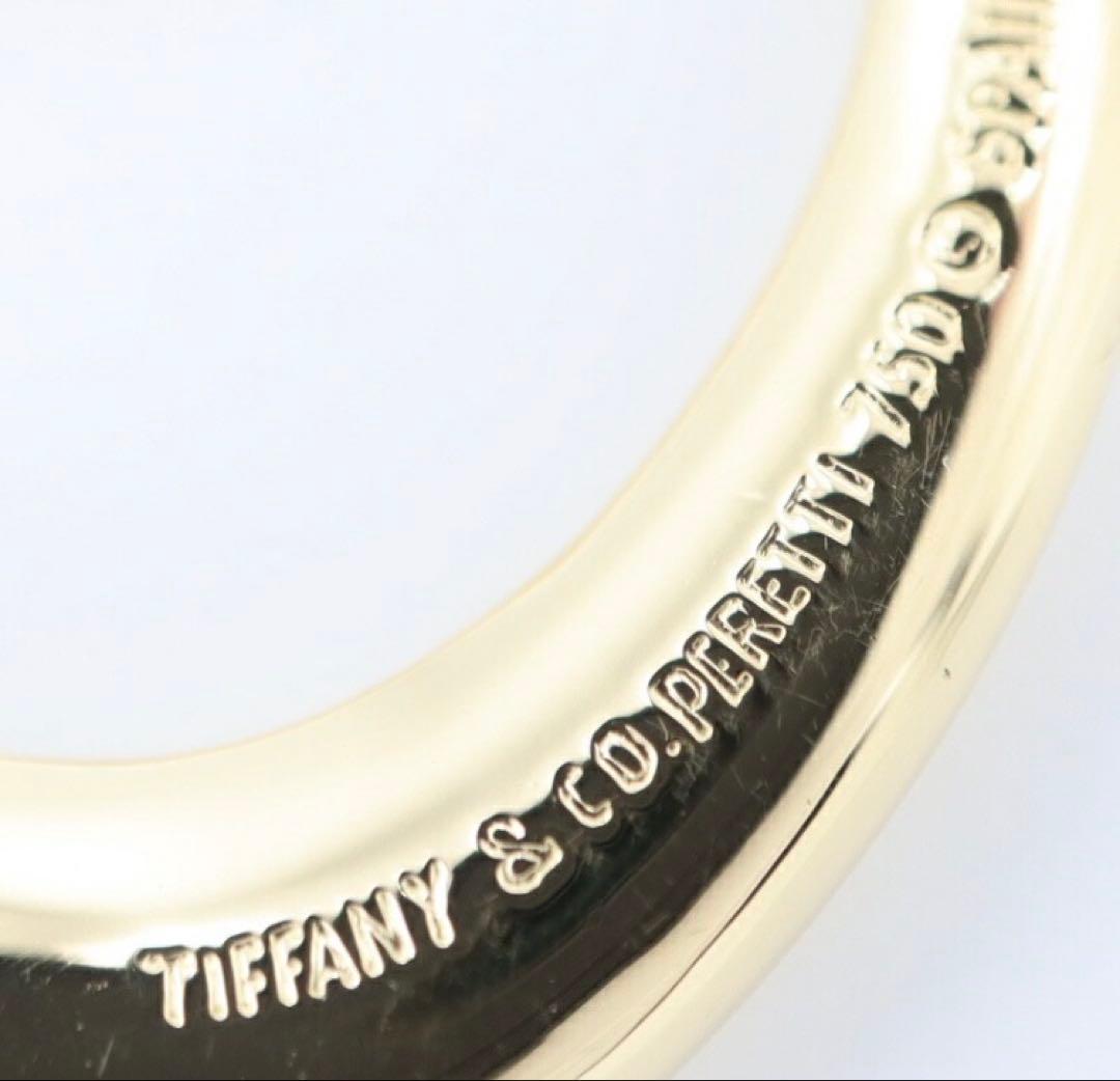 【あかぽんさま】ティファニー オープンハートネックレス 約21mm ゴールド