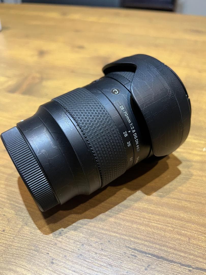 シグマ 28-70mm F2.8 DG DN ズームレンズ レンズフィルター付