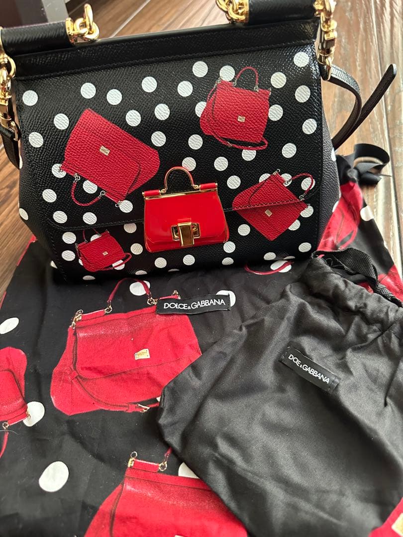 専用！ドルチェ&ガッパーナ　ドルガバ　ドット　バック