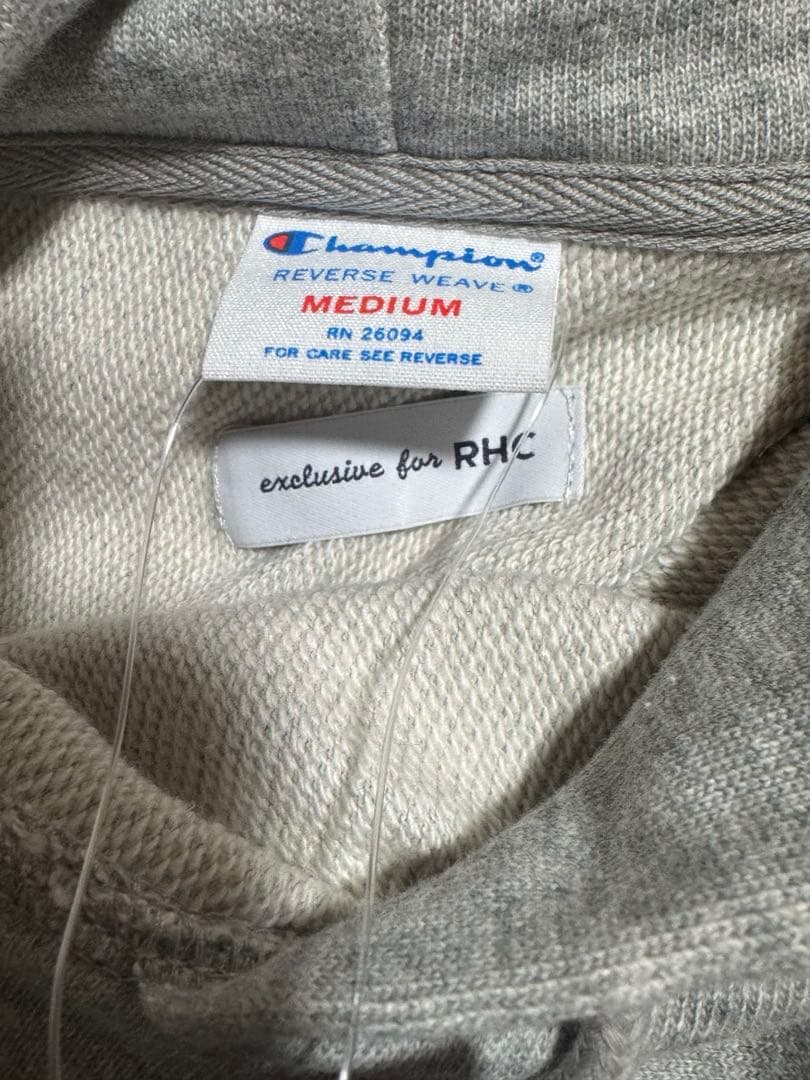 Champion for RHC French Terry スウェットフーディー