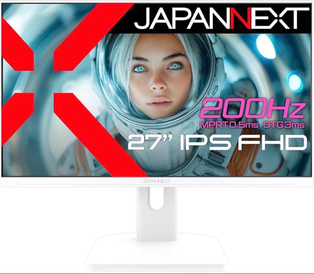 JAPANNEXT 27インチ ゲーミングモニター