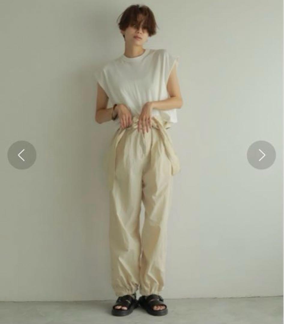 Soka様☆ETRE TOKYO ナイロンフライトパンツ