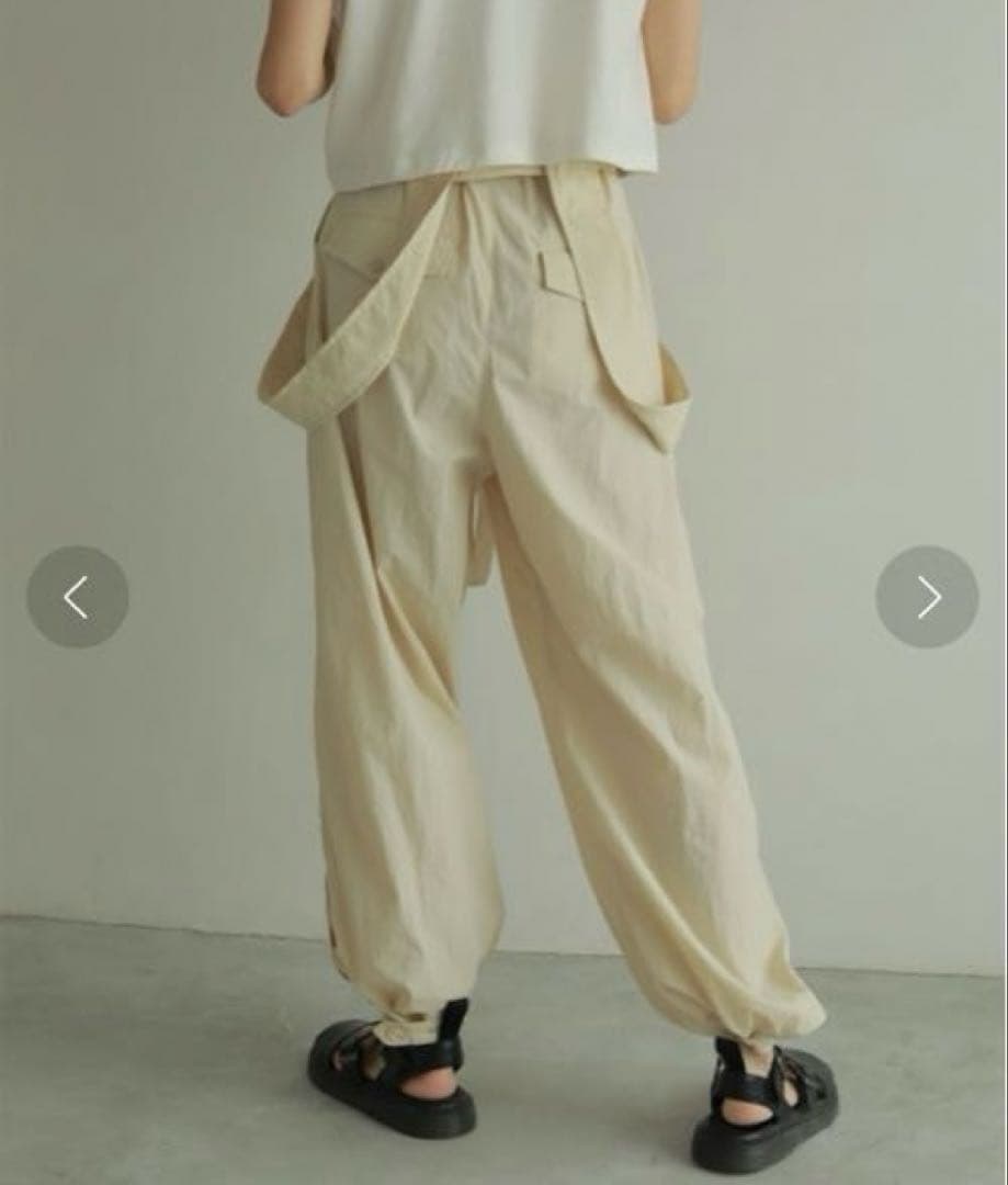 Soka様☆ETRE TOKYO ナイロンフライトパンツ