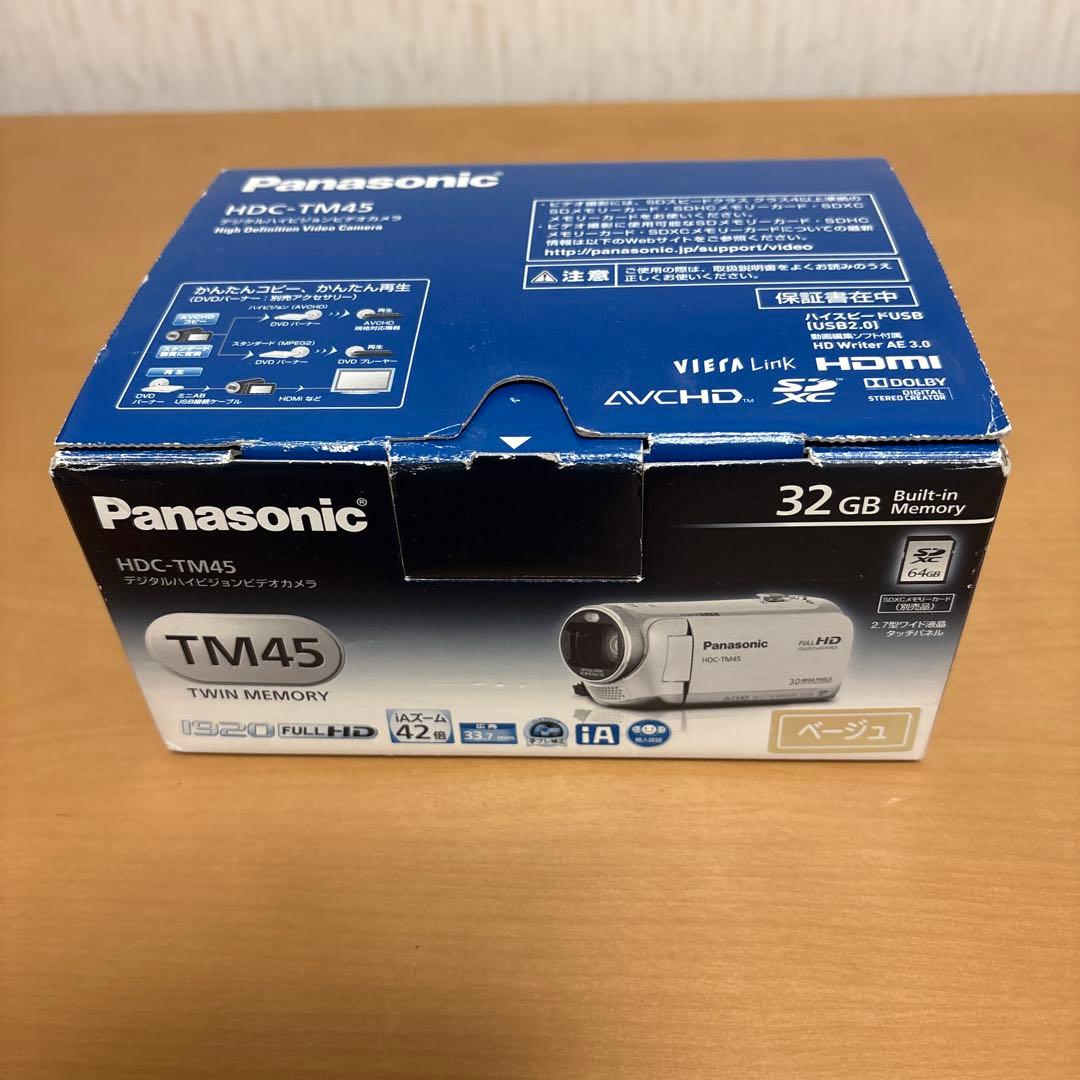 Panasonic HDC-TM45 ビデオカメラ 32GB