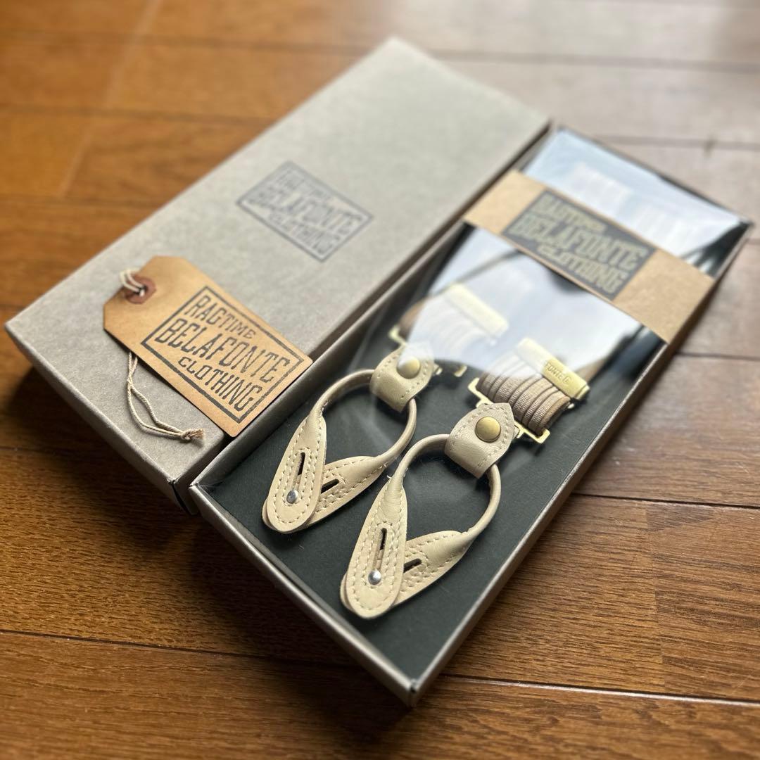 小物 BELAFONTE RAGTIME BRACE SUSPENDERS