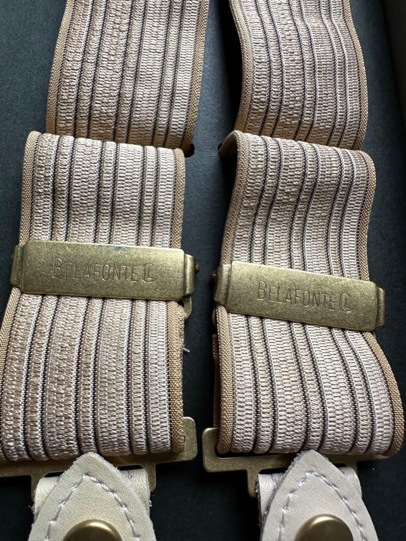 小物 BELAFONTE RAGTIME BRACE SUSPENDERS