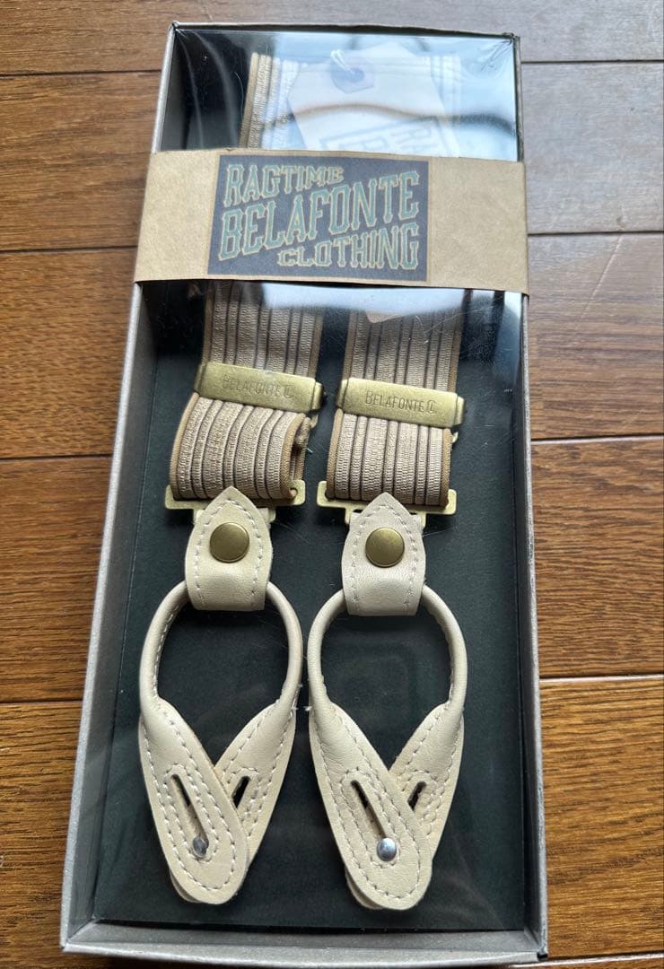 小物 BELAFONTE RAGTIME BRACE SUSPENDERS