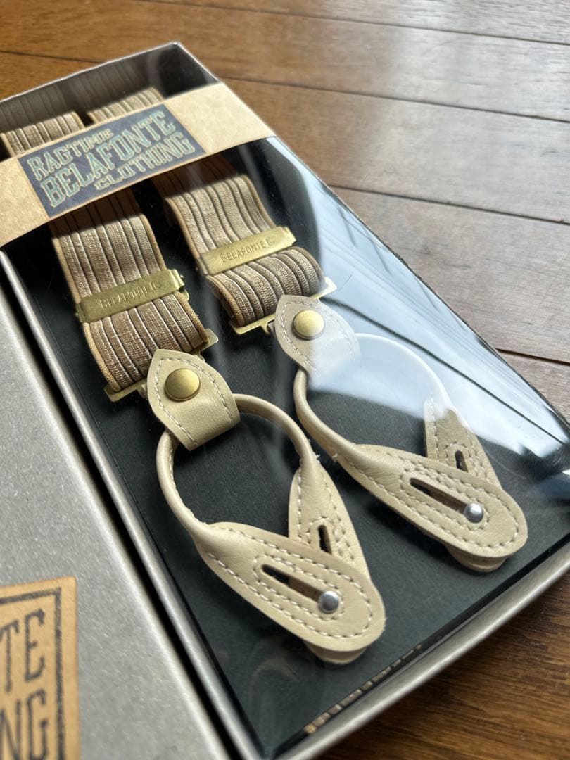 小物 BELAFONTE RAGTIME BRACE SUSPENDERS