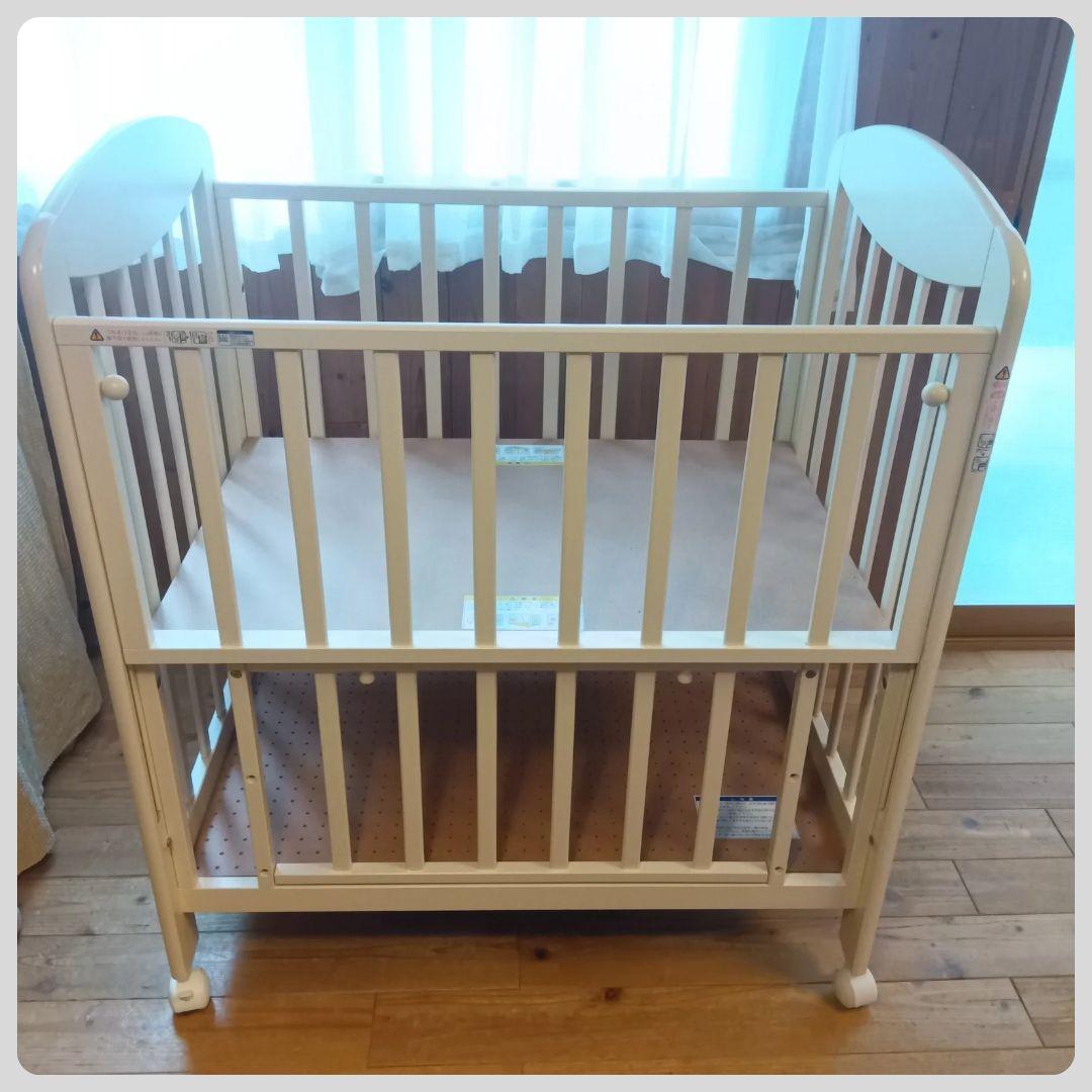 《送料無料❣️１点限り❣️》カトージ　 ベビーベット　ミニ立ちベッド⭐︎