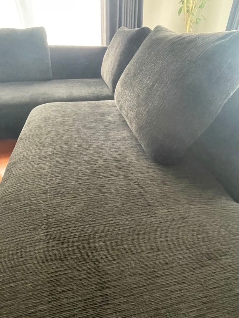 EC.FURNITUREカウチソファ【福岡引取り限定】