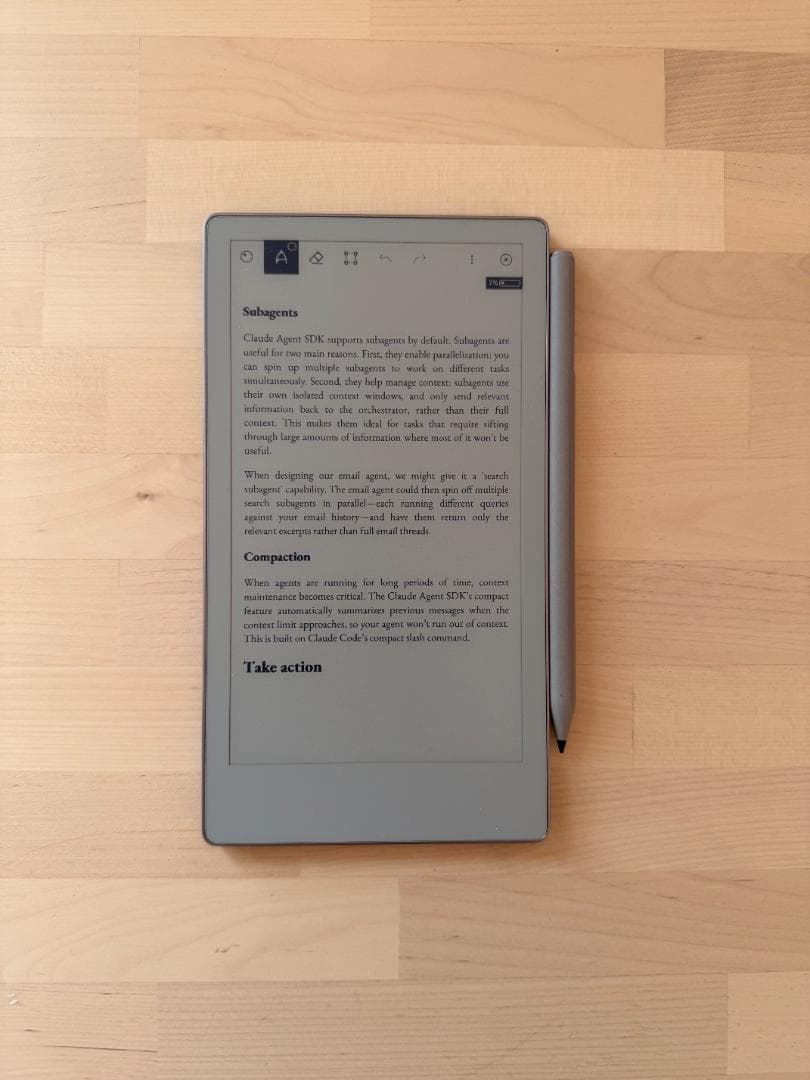 液タブ・ペンタブ reMarkable Paper Pro Move