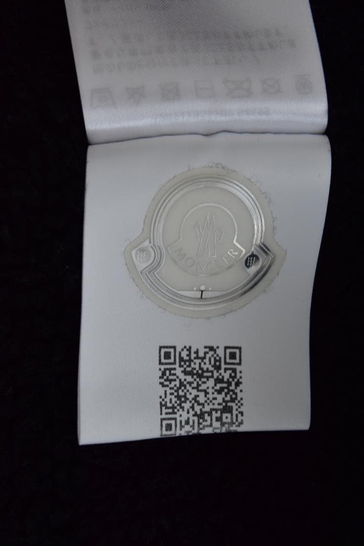 ・2020年・MONCLER・モンクレール・ボア・ダウンジャケット・ブラック・