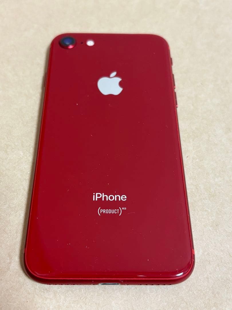 【美品】iPhone 8 64GB レッド