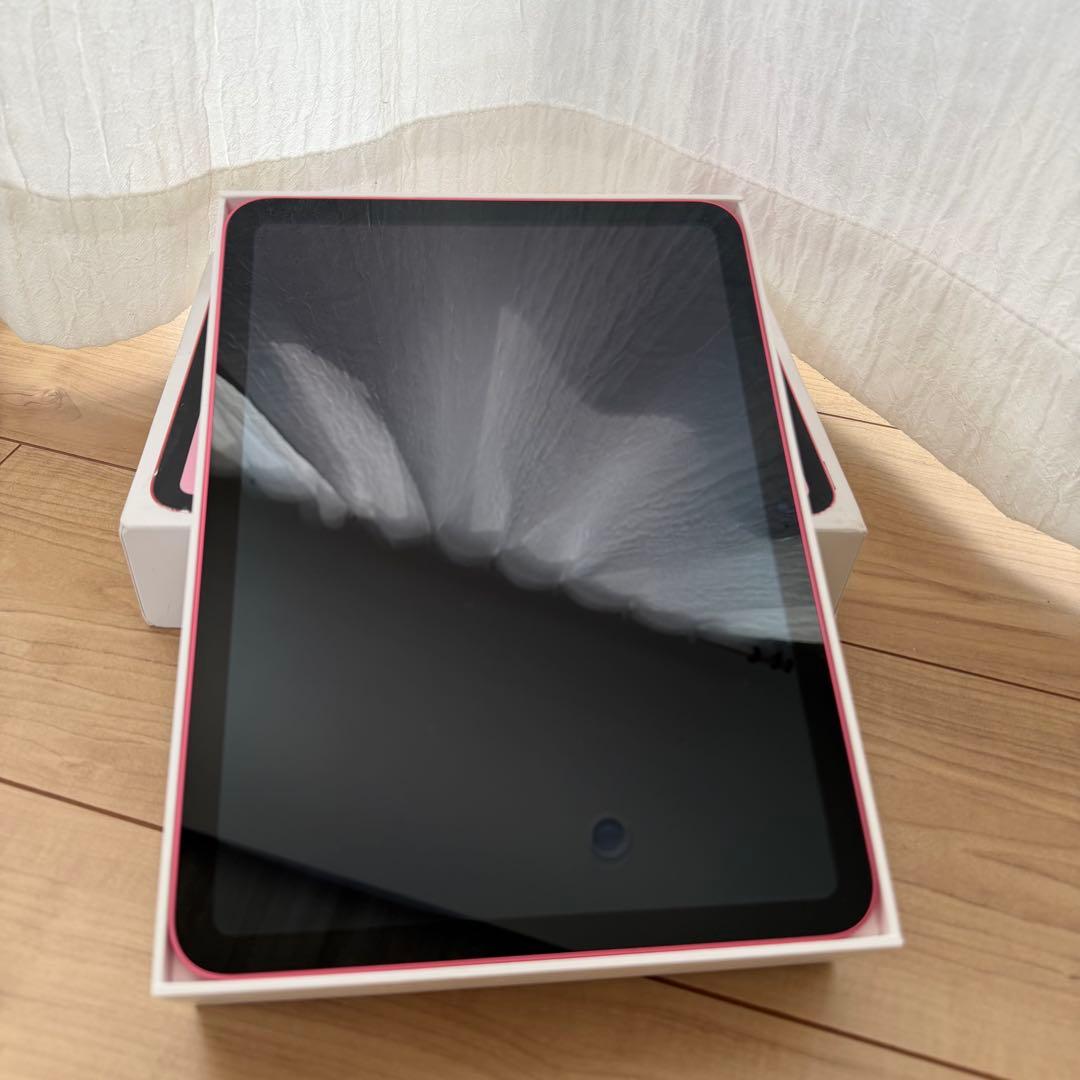 iPad 第10世代 ジャンク 水没 ピンク 本体 元箱付き