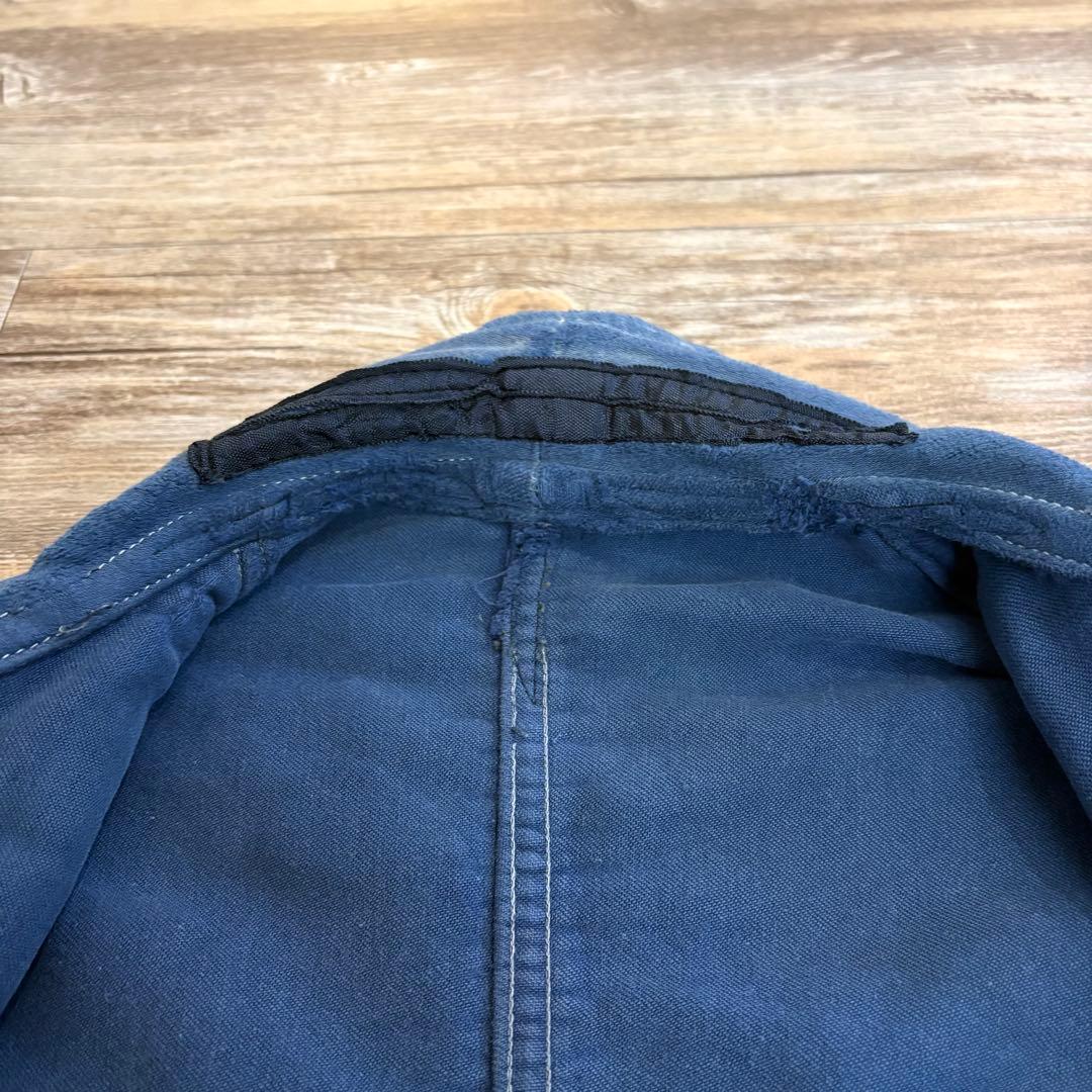 50’s フレンチ モールスキン ワークジャケット ヴィンテージ フェード 古着