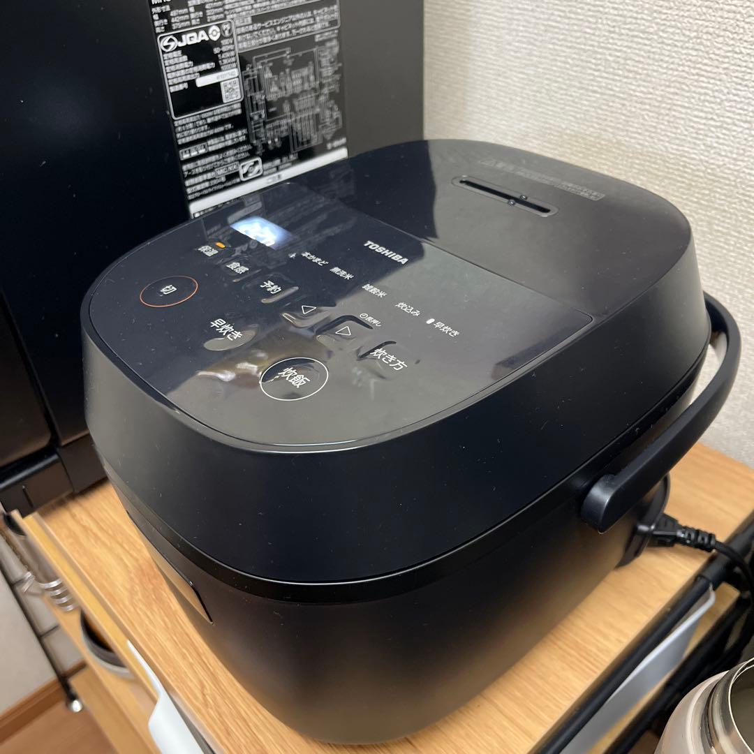 【専用】東芝 TOSHIBA RC-10AMX-K(ブラック) マイコン 炊飯器