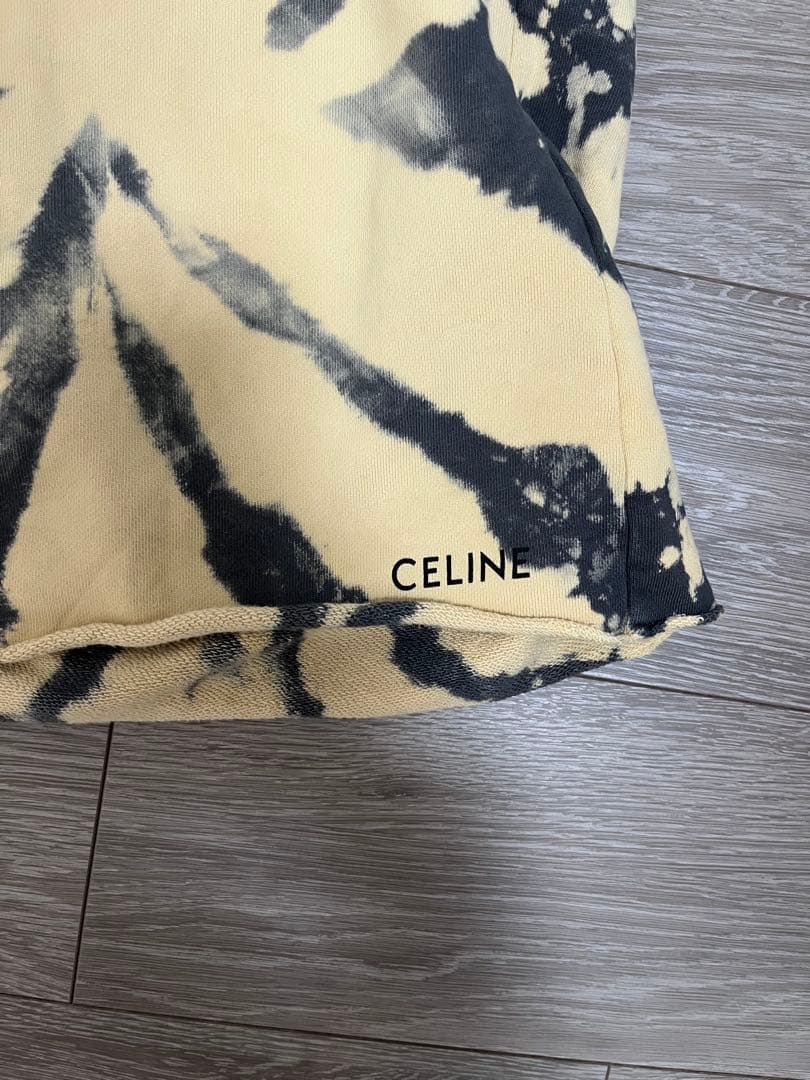 CELINE タイダイ柄 コットンジャージー　ショートパンツ