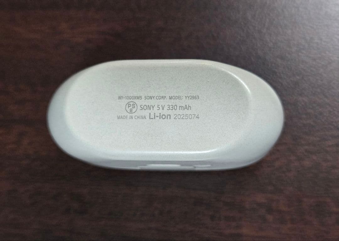 SONY WF-1000XM5 プラチナシルバー 充電ケース