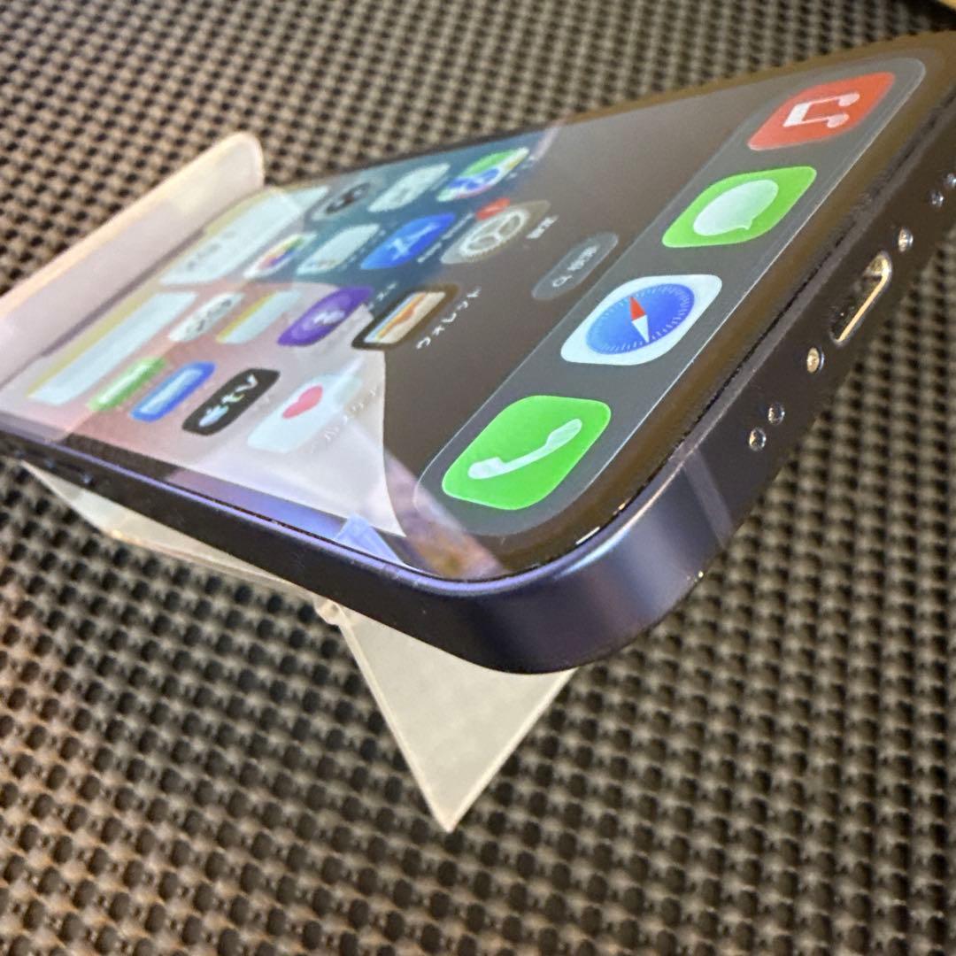 iPhone 12 mini ブルー 64GB 付属品完備 バッテリー新品交換済