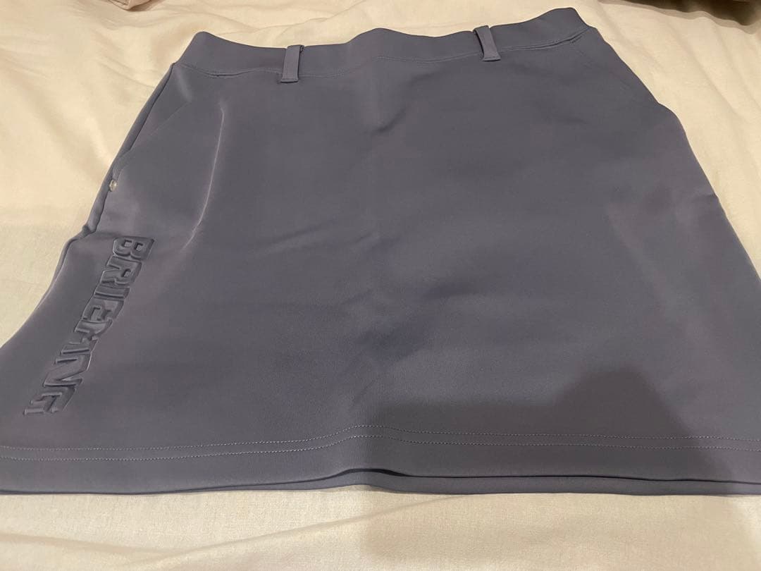 ブルーグレー　ブリーフィング　ゴルフスカート　mサイズ