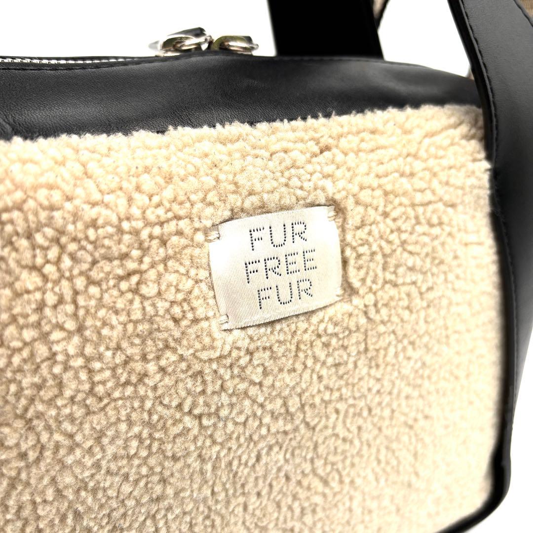 美品 ステラマッカートニー 2way ショルダーバッグ ロゴ ボア レディース