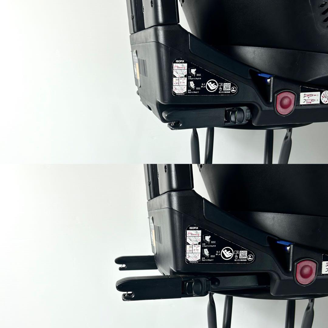 美品 綺麗 Aprica アップリカ クルリラプレミアム ISOFIX