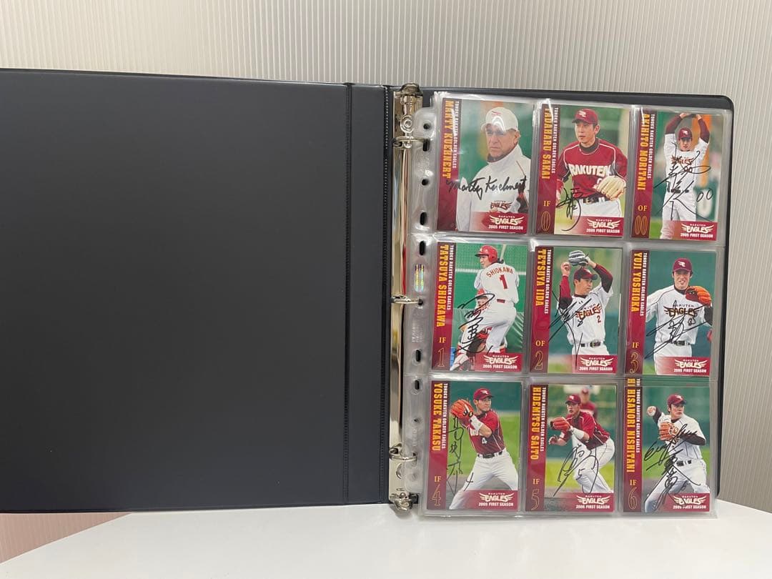 【超希少】楽天イーグルス　2005創設ファーストシーズン　完全ベースボールカード